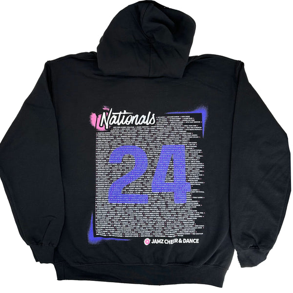 ジャルジャル2024スウェット Nationals 2024 Event Sweatshirt – JAMZ Cheer & Dance