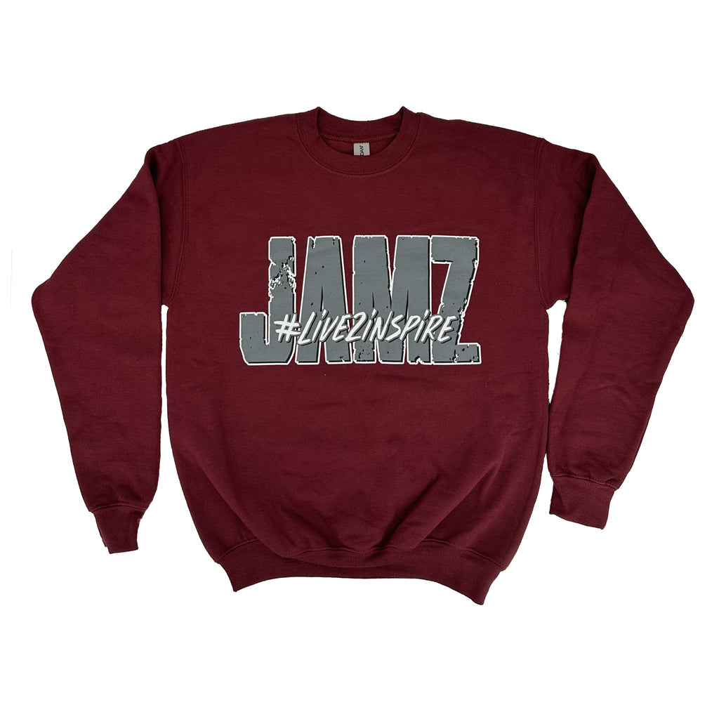 JAMZ Brand Crew-Neck Sweatshirt