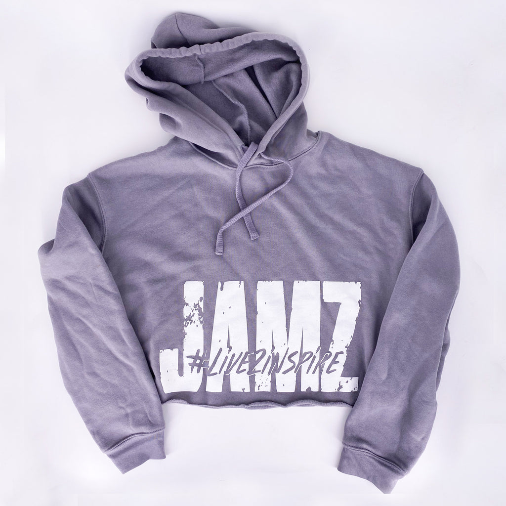 JAMZ Brand Cropped Hoodie